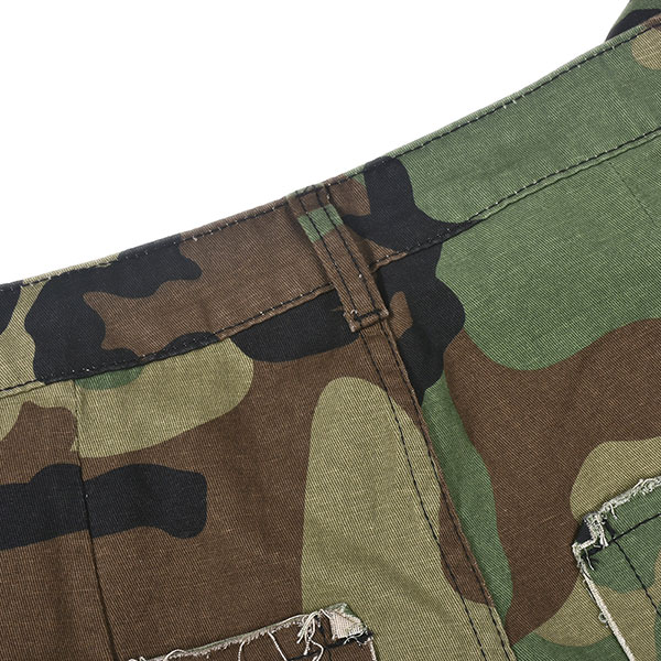 DAMAGE CAMO SHORTS