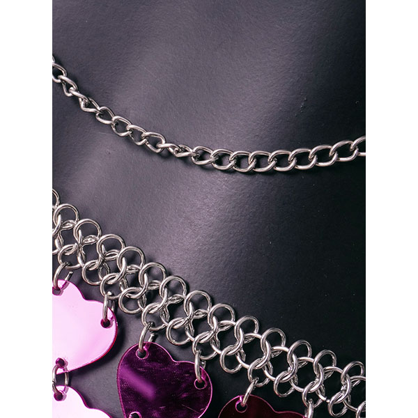 HEART SEQUINS SKIRT