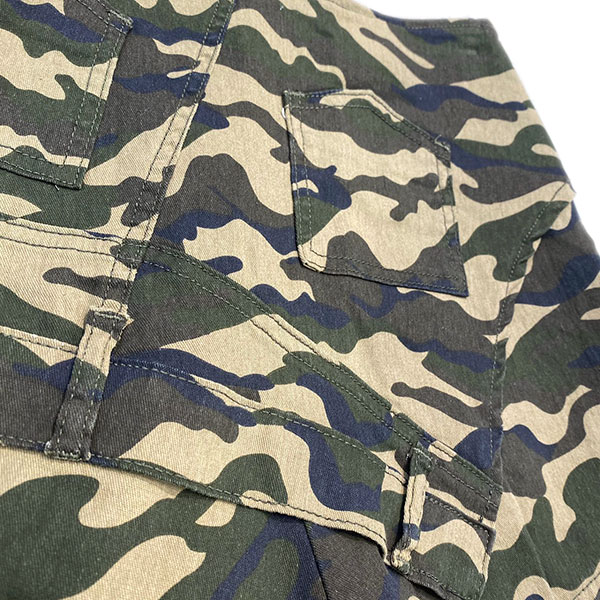 REMAKE DENIM SHORTS