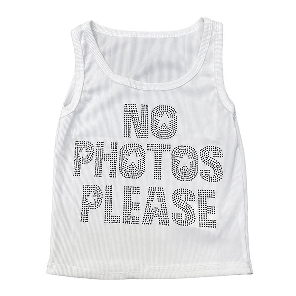 NO PHOTOS TANKTOP