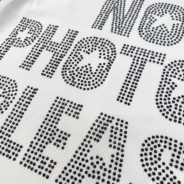 NO PHOTOS TANKTOP