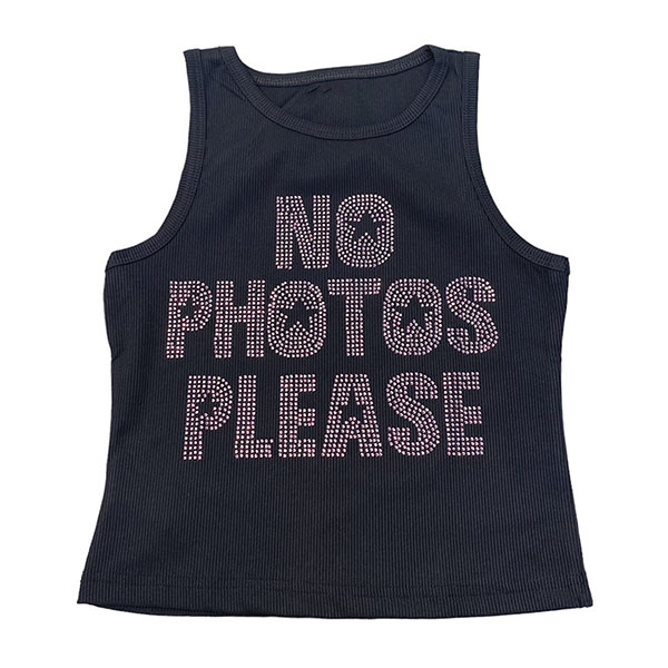 NO PHOTOS TANKTOP