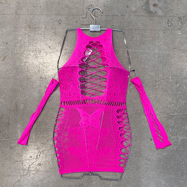 HOLLOW LACE ONEPIECE