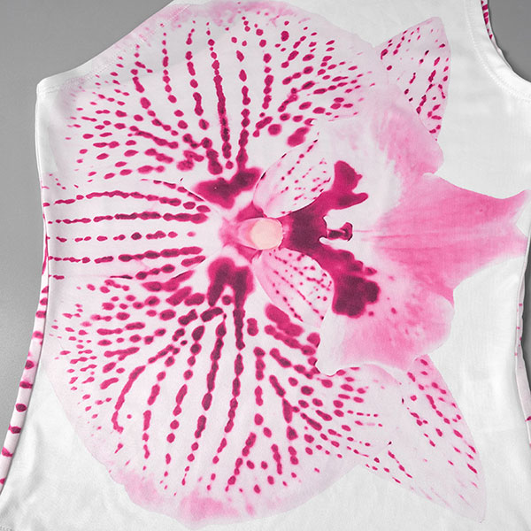 FLOWER ONE SHOULDER