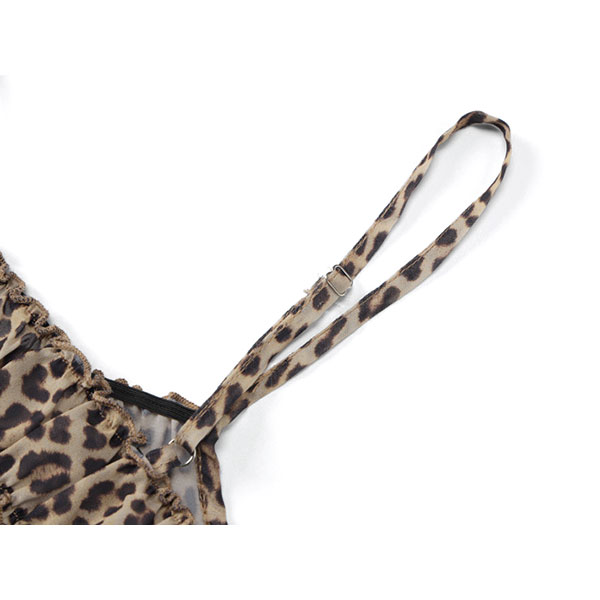 LEOPARD SHIRRING SET UP