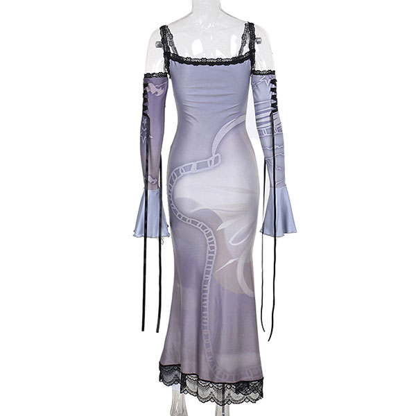 CROSS GOTHIC ONEPIECE