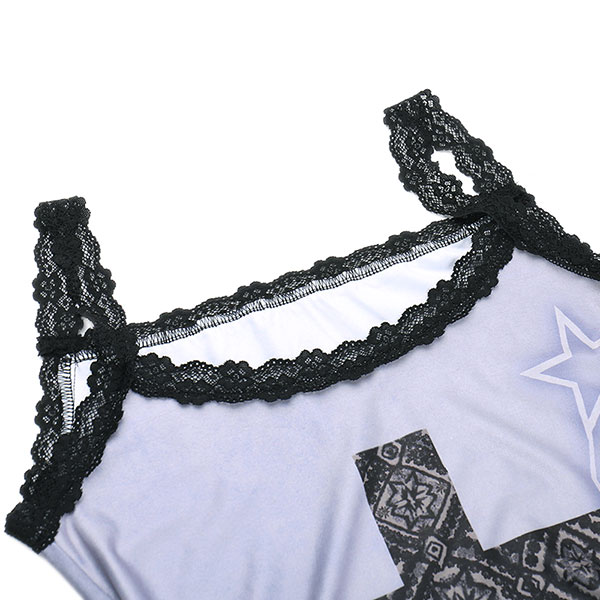 CROSS GOTHIC ONEPIECE