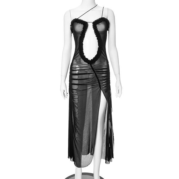 HOLLOW FRILL ONEPIECE
