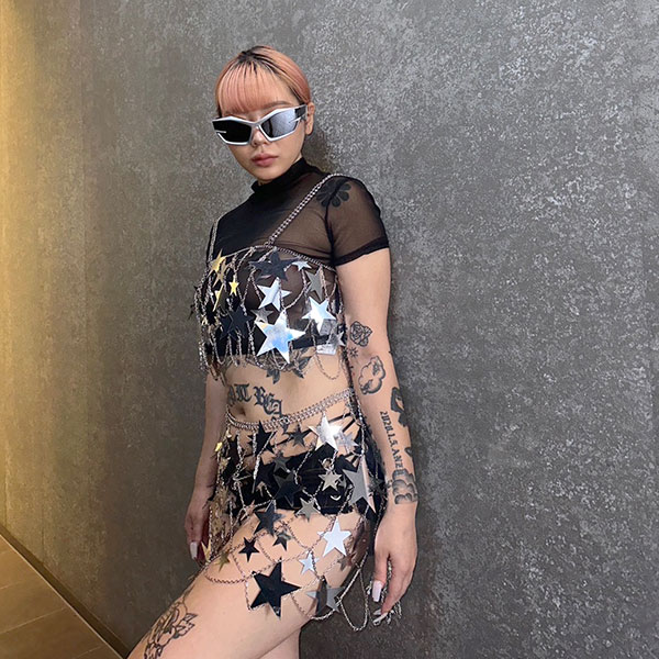 METAL STAR CAMISOLE