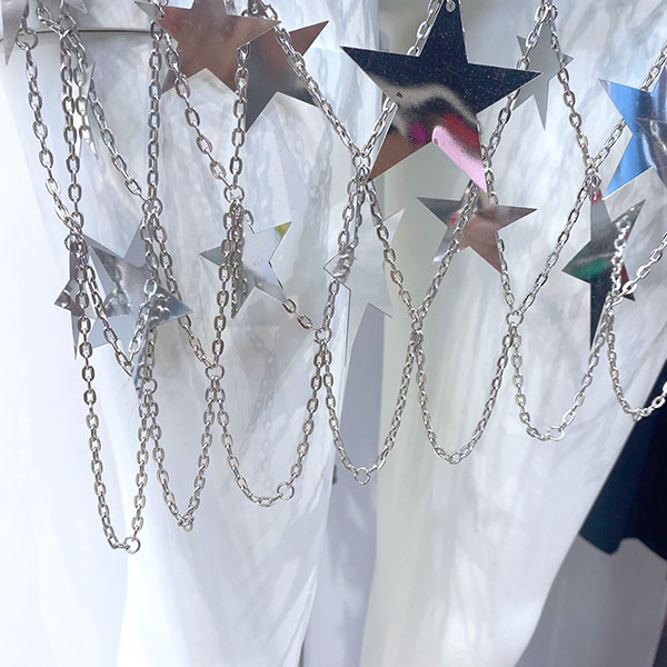 METAL STAR SKIRT