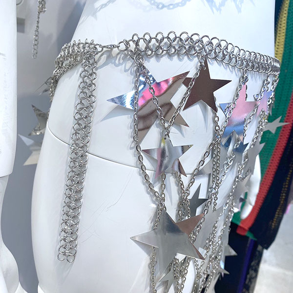 METAL STAR SKIRT