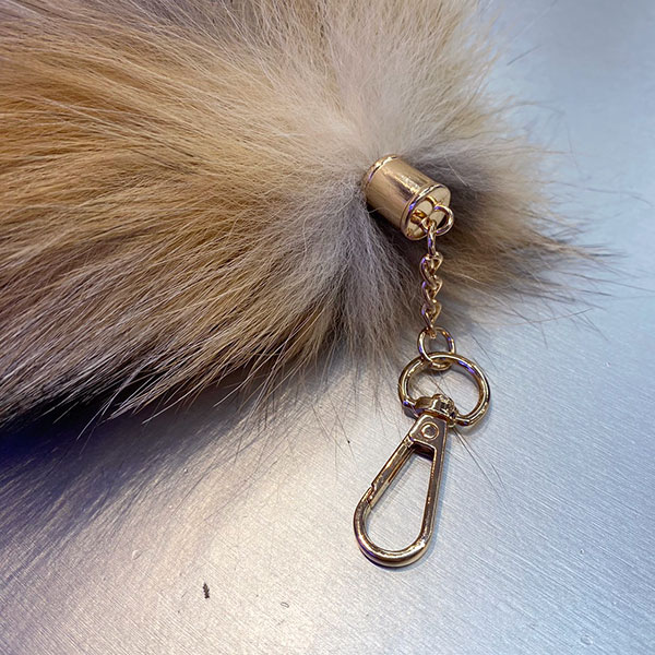TAIL FOX FUR CHARM