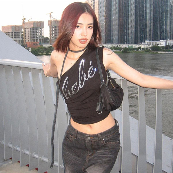 BEBE ONE SHOULDER