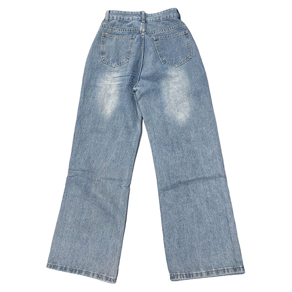 DAMAGE DENIM PANTS