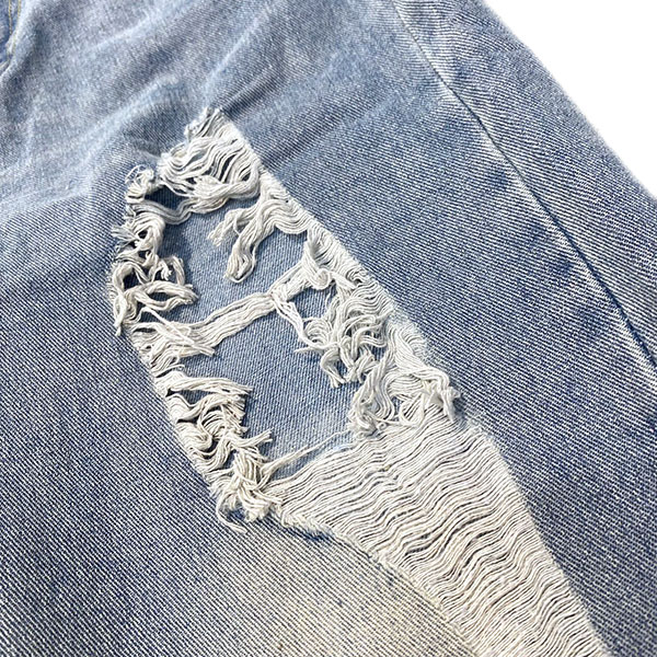DAMAGE DENIM PANTS