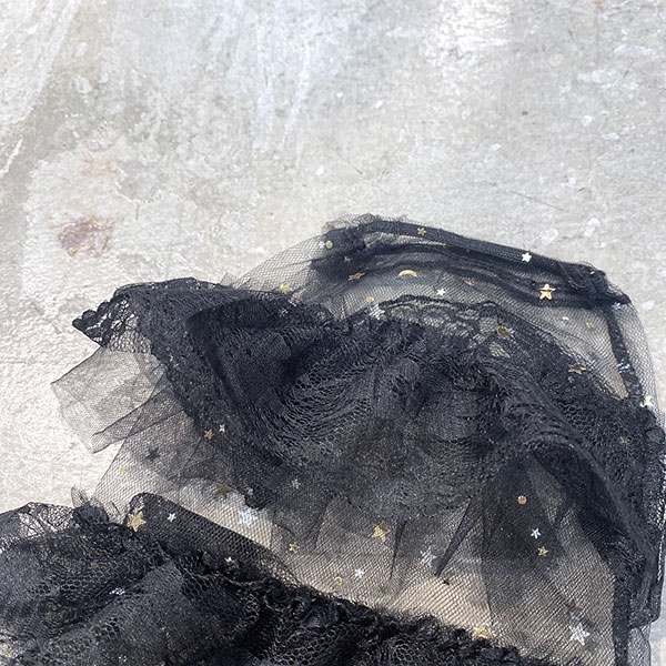 FRILL LACE LEG COVER