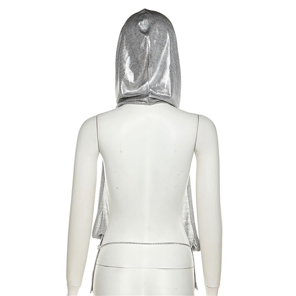 METALLIC HOLLOW TOPS