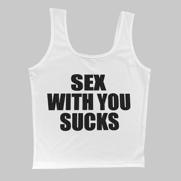SEX WITH YOU TANKTOP