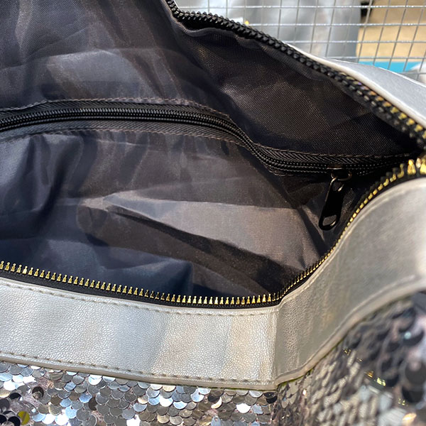 SEQUINS BOSTON BAG