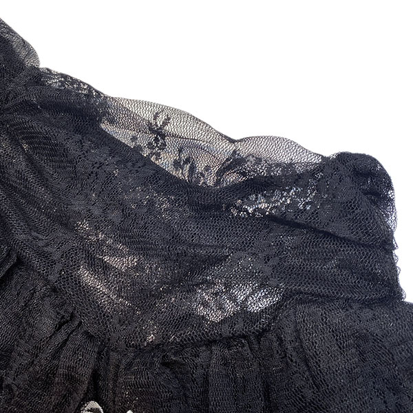 SHEER FRILL SKIRT