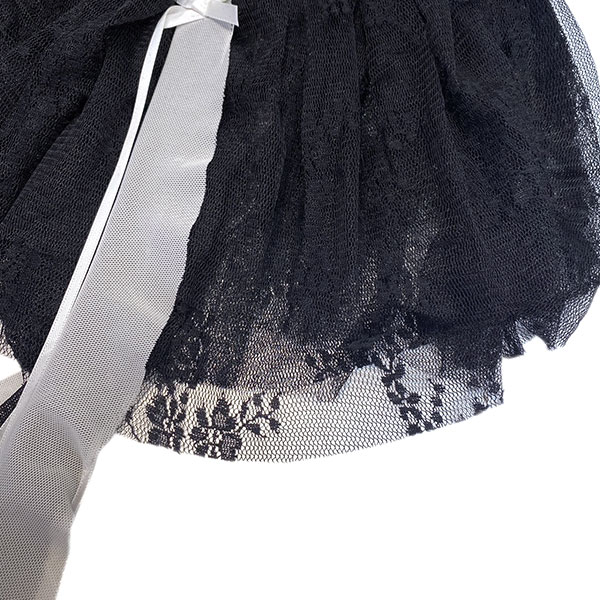 SHEER FRILL SKIRT
