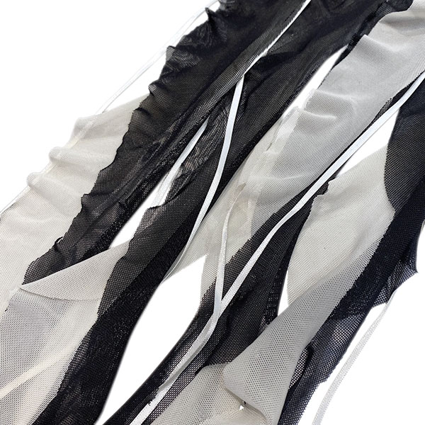 SHEER FRILL SKIRT