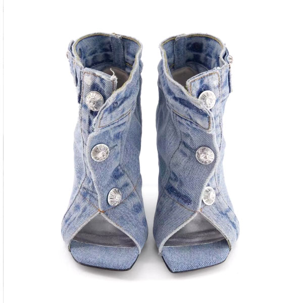 CONCHO DENIM SANDAL
