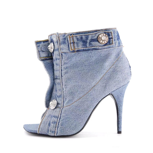 CONCHO DENIM SANDAL