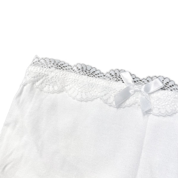RIBBON LACE BARE TOP