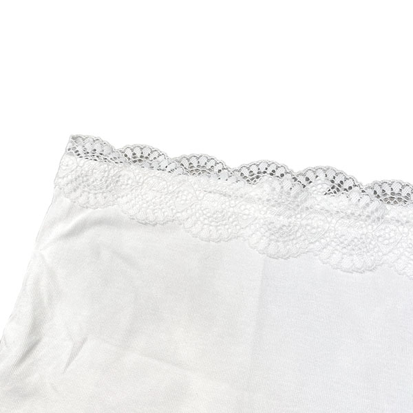 RIBBON LACE BARE TOP