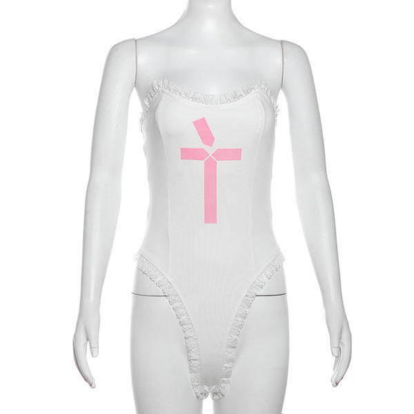 CROSS BARE BODYSUIT