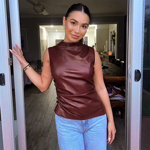ECO LEATHER NO SLEEVE