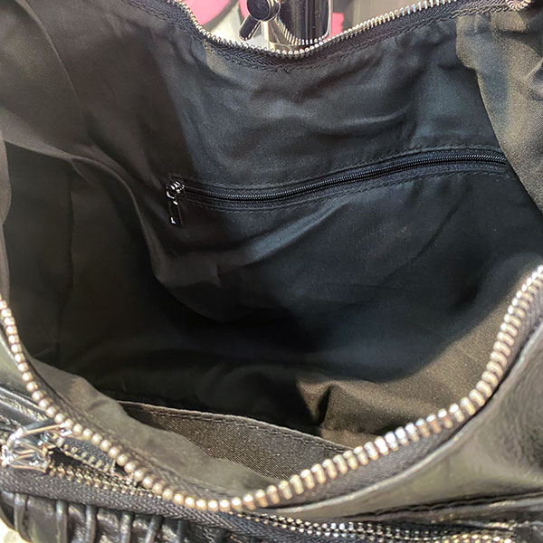 EYELET BELT SHOULDER BAG