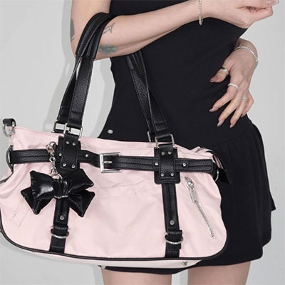 RIBBON SHOULDER BAG