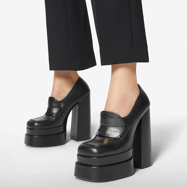 PLATFORM LOAFERS