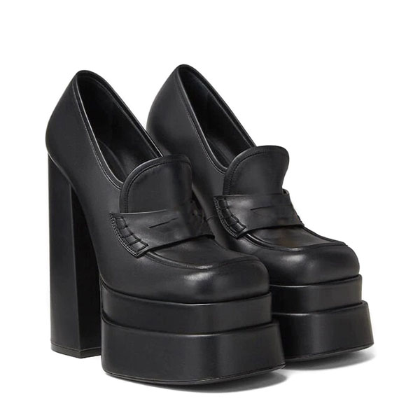 PLATFORM LOAFERS