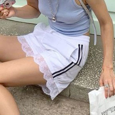 SPORTS LACE SHORTS