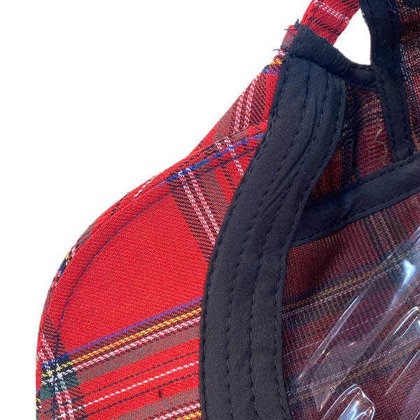 CHECK HUNTING CAP