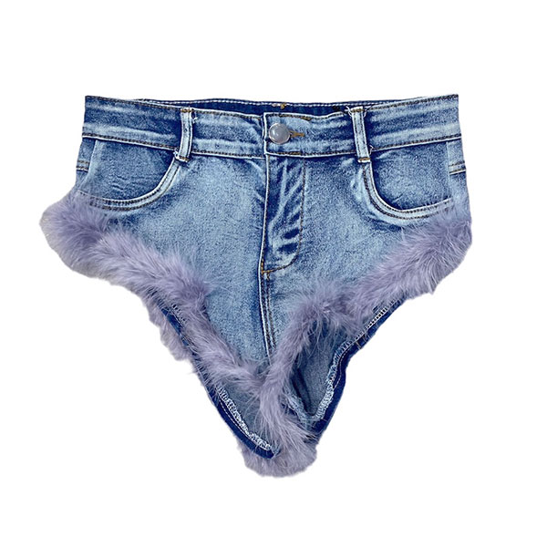 TRIM FUR SHORTS