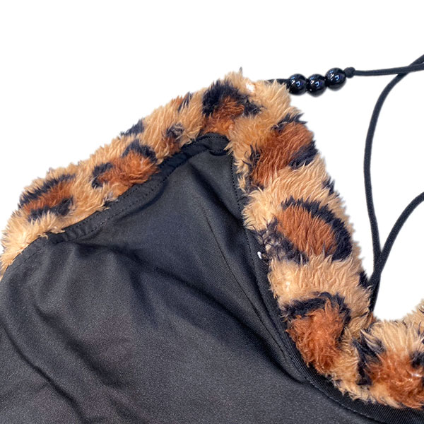 LEOPARD TRIM FUR SET UP