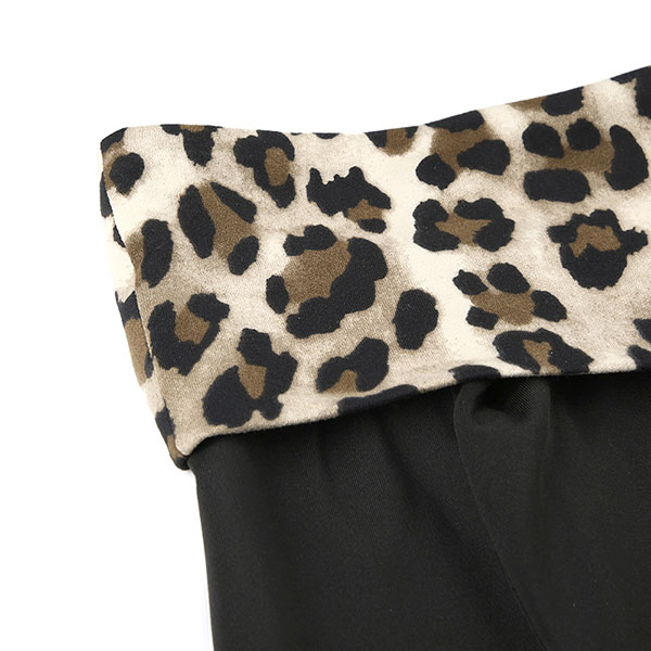 TRIM LEOPARD OFF SHOULDER