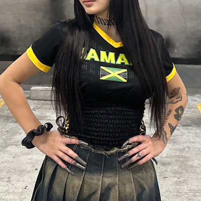 JAMAICA RINGER T-SHIRT