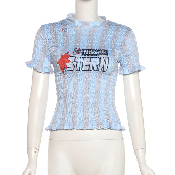 SPORTS SHIRRING TOP