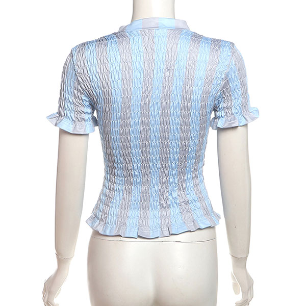 SPORTS SHIRRING TOP