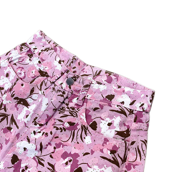 FLORAL PATTERN PANTS
