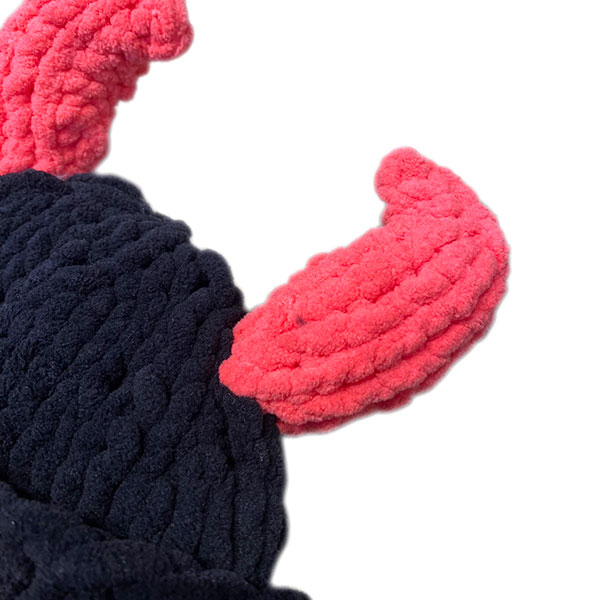 DEVIL HORN KNIT CAP