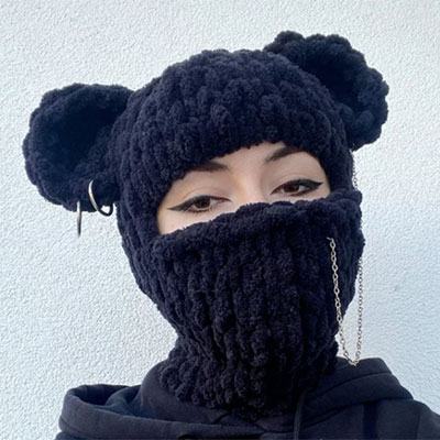BEAR EARS MUSK KNIT CAP