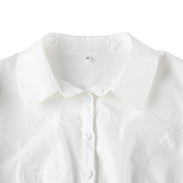GATHER SLEEVE SHIRT