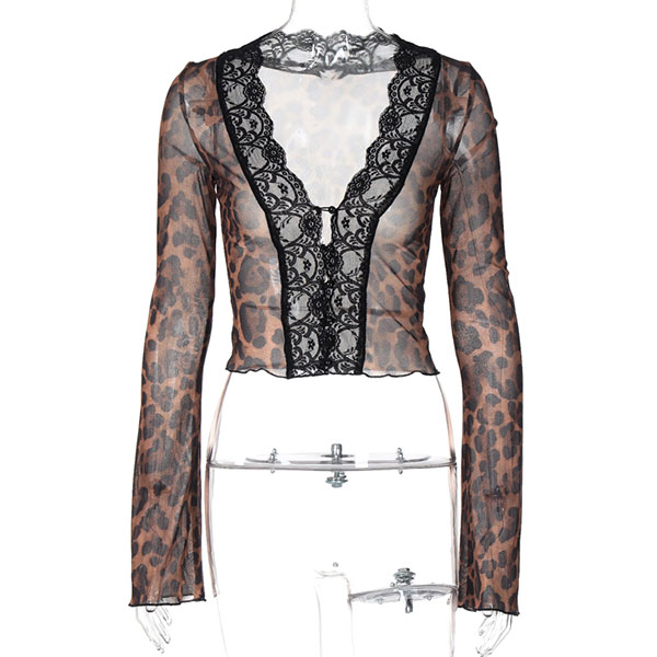LACE SHEER CARDIGAN