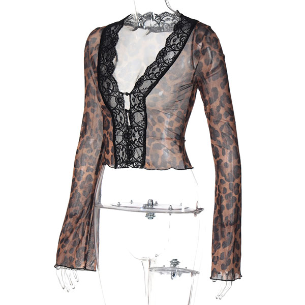 LACE SHEER CARDIGAN